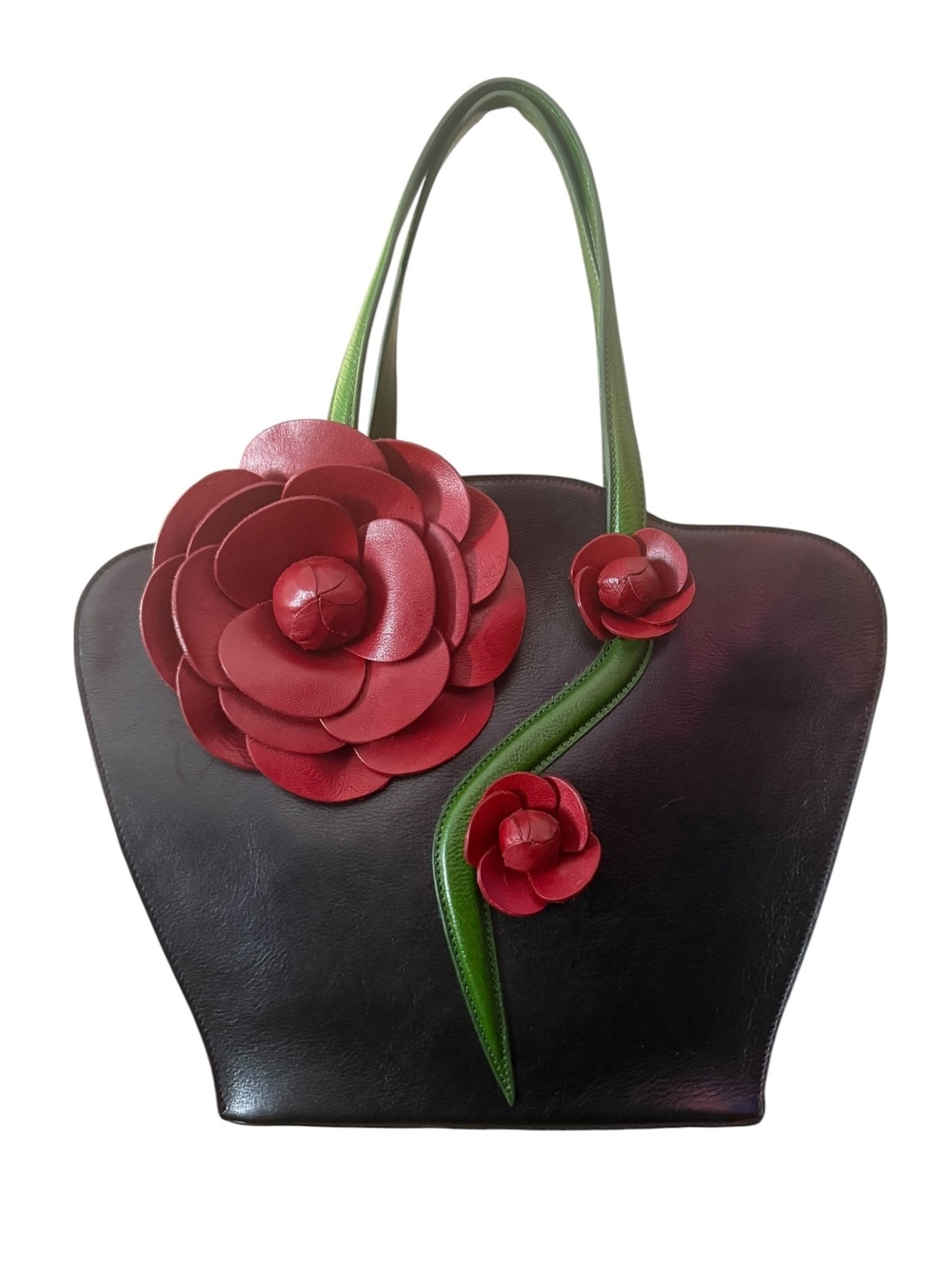 NWOT Pijushu Genuine Leather Bag